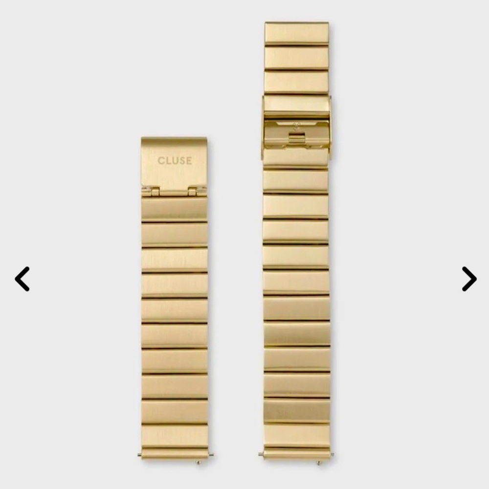 Strap 16 mm Steel Gold Colour